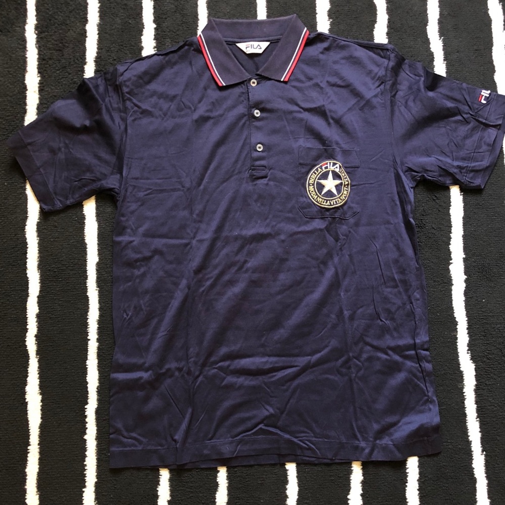 Vintage Fila Moda Sport Polo Shirt
